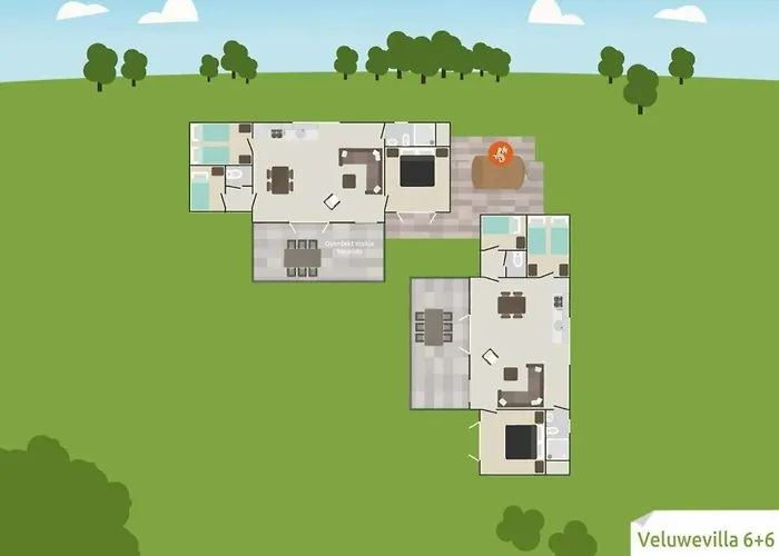 66 Persoons Veluwe Met Grillhuis *